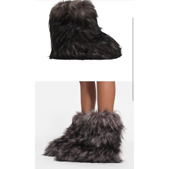 SKIMS FAUX FUR BOOTS  Size 39 - Picture 3 of 7